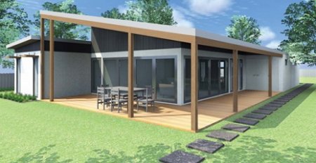 Австралийская компания Quicksmart Homes предлагает дома, собранные на заводе